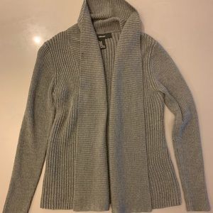Gray Sweater Cardigan